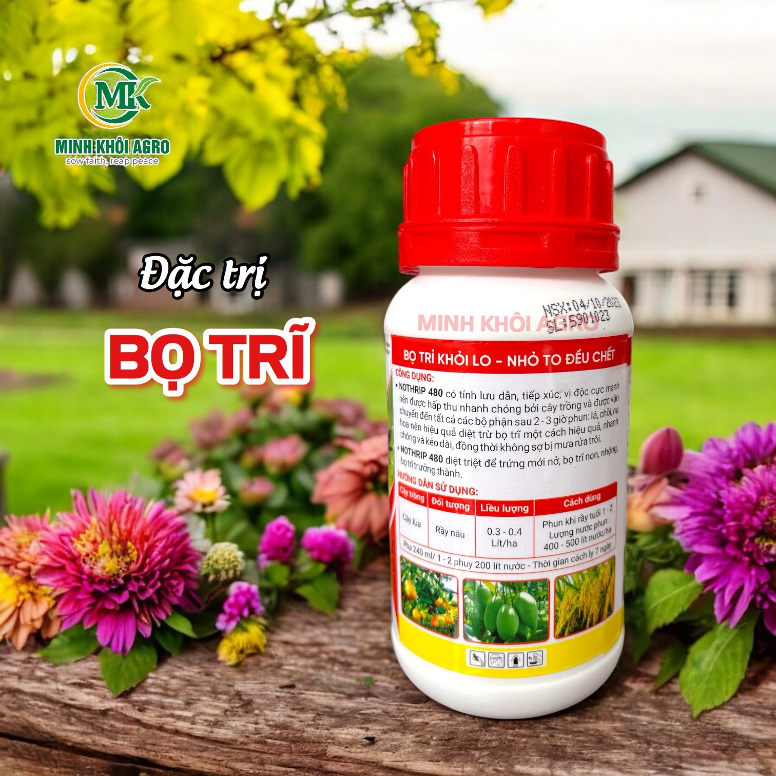 Thuốc đặc trị bọ trĩ NOTHRIP 480 - Chai 240ml